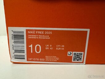 Nike Free 2025 Flyknit University Red vel.44/28cm - 5
