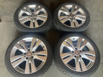 Alu kola MERCEDES W207 E-Coupe - letní 235/45+255/40R17 - 5