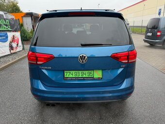 ►VW TOURAN 1,4 TSI - 110 kW, PARK. SENZORY, NAVI, 7 MÍST◄ - 5