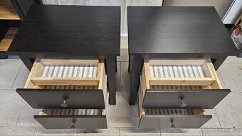 Menší komody-noční stolky Ikea Hemnes - 5