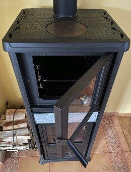 Prodám kamna NORDICA Rossella Plus Forno Evo mastek - 5