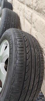 Originál Škoda Alu kola R15 s letními pneu - 5