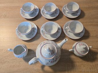 Nová čajová souprava Thun Bernadotte růžová kompletní - 5