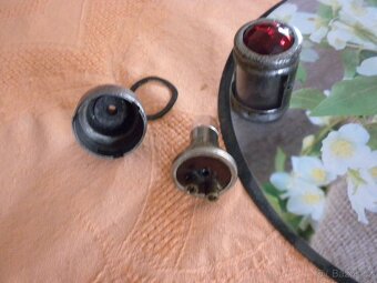 JAWA předválečná všechny modely zadní světlo plechové - 5