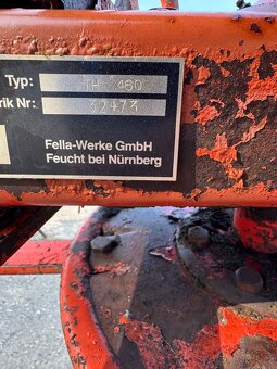 Prodám nesený obraceč sena FELLA TH 460 + náhon - 5