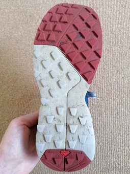 Modrá dětská běžecká obuv Salomon, v. 36 - 5