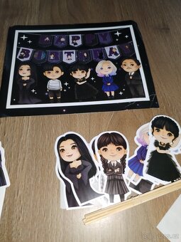 Wednesday výzdoba narozeninová - 5