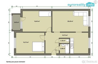 Prodej, byt 3+1, Chodský Újezd - 5
