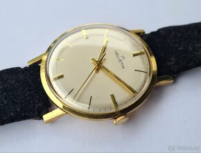 Pánské zlaté náramkové hodinky Helvetia 14K - 5