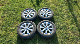 ALU kola 4x100, R15 + pneu - 5