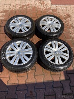 Sada kol Alu vč. zimní pneu , VW Pasat B-6, ET45,7Jx16 - 5