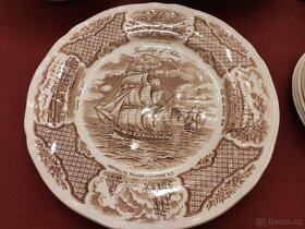Anglický porcelán Staffordshire, 21 kusů - 5