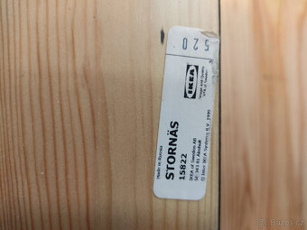 Ikea STORNÄS dřevěný rozkládací stůl hnědočerný - 5