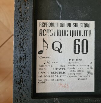 Prodám reprobednu AQ 60 - 5