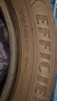 Letní pneu. Goodyear Efficient grip 215/55R17 94V - 5