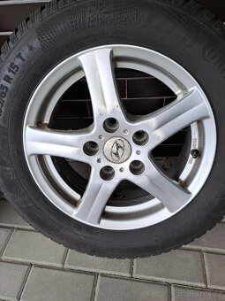 Zimní kompletní kola Hyundai i30, 195/65 R15 - 5