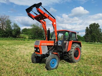 MONTÁŽ ČELNÍHO NAKLADAČE NA ZETOR, ZDARMA JOYSTICK A VIDLE., - 5