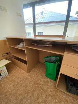 Stůl 200×70×92 cm – světlý dekor, s úložným prostorem - 5