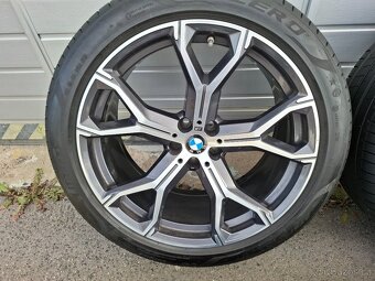 Originál sada 21" BMW G05, X5, X6 style 741M - TOP - 5