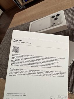 Apple iPhone 17Pro 256Gb Silver.Nový záruka 24.měsíců datart - 5