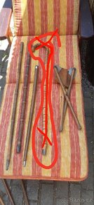 Vyřezávané dřevěné hole - 5