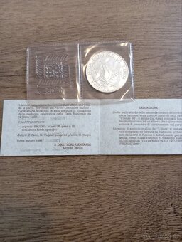 Stříbrná medaile. Itálie - 5