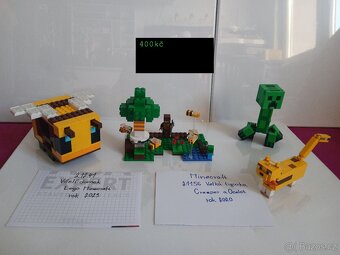 Lego Minecraft 21-156,165,173,241,242,244 ceny dle fotek - 5
