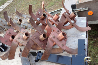 vari - rotační kypřič / rotavátor kopinatý+brzdící radlička - 5