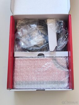 Nintendo Switch OLED Mario edice TOP STAV rok záruka +10 her - 5