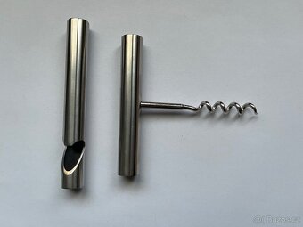 Luxusní STELTON vývrtka a otvírák Nové, Nepoužité - 5