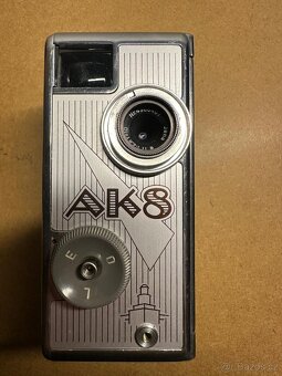 Pentacon AK8  8mm filmová kamera + originální kožený obal - 5