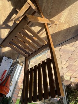 Zahradní nábytek sestava- materiál akát - 5