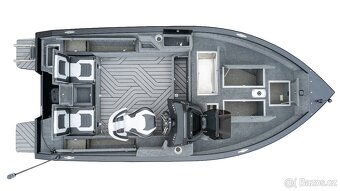 Prodám špičkový rybářský hliníkový člun ALBA 460 C - 5