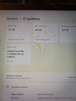 HP Elitebook 850 g7 - 5