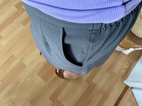 Kalhotová sukně šedé barvy vel. L (40-42) PC: 999 - 5