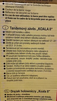 Tažná tyč na kolo. - 5