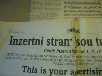 Noviny PROSTOR z 30.2.1992. - 5