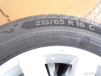 VW T5, T6, T6.1 ALU kola VW Clayton 6,5x16 ET51 nová sada - 5