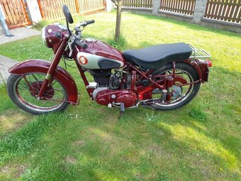 Bsa B33 500 ohv, bílé TP SPZ r.v. 1953 - 5