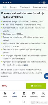 Startovací zdroj Topdon - 5
