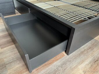 Postel IKEA 160x200cm včetně matrace a roštů - 5