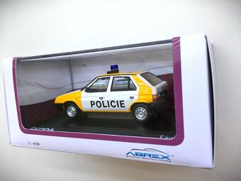 Model ŠKODA FAVORIT "POLICIE" Abrex 1/43 - 5