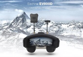Nové FPV brýle Eachine EV800D True Diversity Doprava ZDARMA - 5