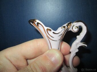 Růžový porcelán - amforka - 5