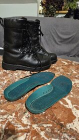 Vysoké kožené boty 38 - 5