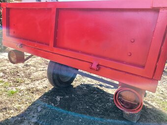 Vlečka za malotraktor masivní konstrukce MT8, Tz-4k-14, - 5