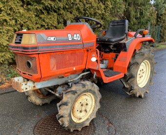 Japonský malotraktor Kubota B-40, 14 koní - 5