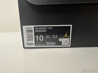 Nike Air Jordan 1 Low Orca Black White vel.44/28cm - 5