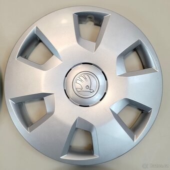 Poklice Škoda 15" 4ks - 5