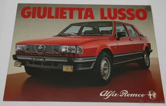 Prospekty Alfa Romeo Giulietta Lusso (bez datace) - 5